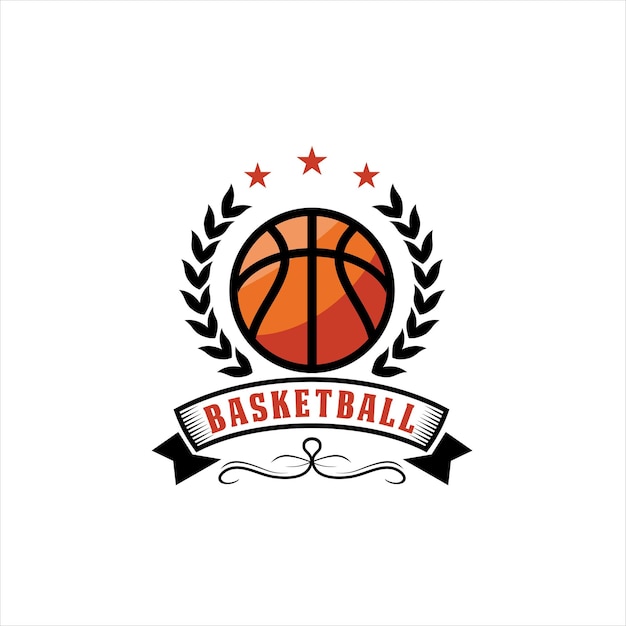 Logotipo de baloncesto logotipo americano deportes