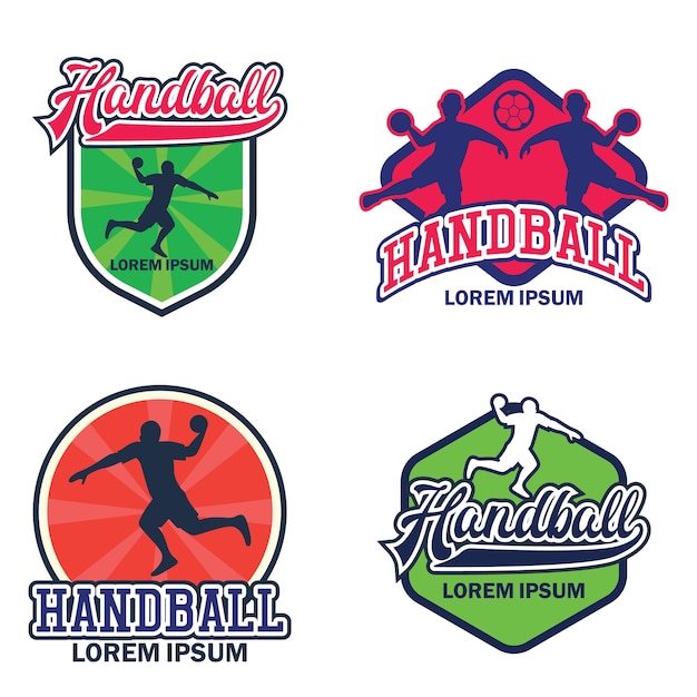 Vector logotipo de balonmano