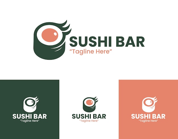 El logotipo del bar de sushi