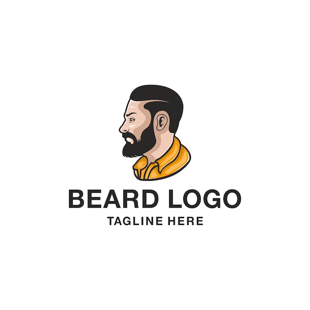 Logotipo de barba