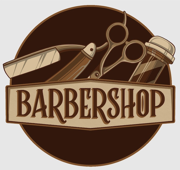 Logotipo de barbería