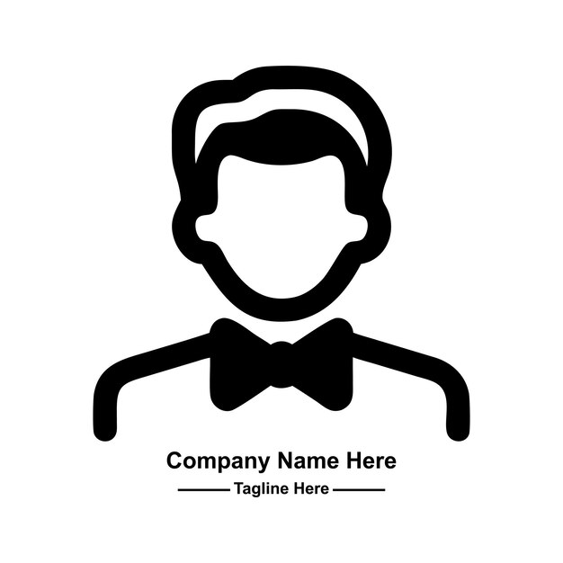 el logotipo del barbero profesional