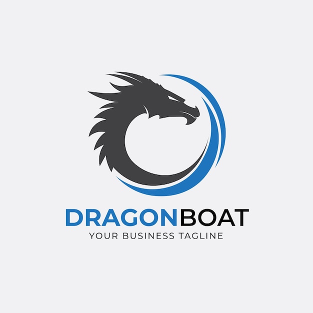 El logotipo del barco dragón