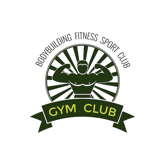 Vector logotipo de barra logotipo de gimnasio logotipo de fitness