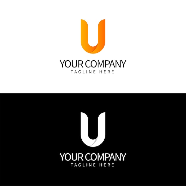 El logotipo básico RGB con la letra U