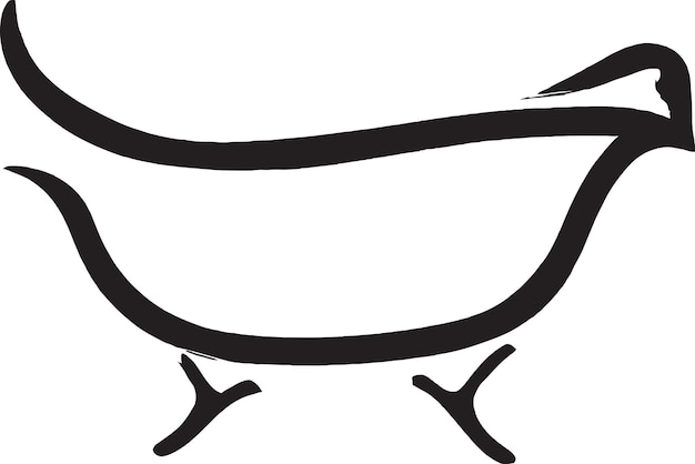 Vector logotipo de bata de baño acogedora