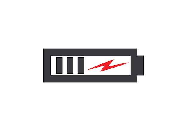 Logotipo de la batería de energía