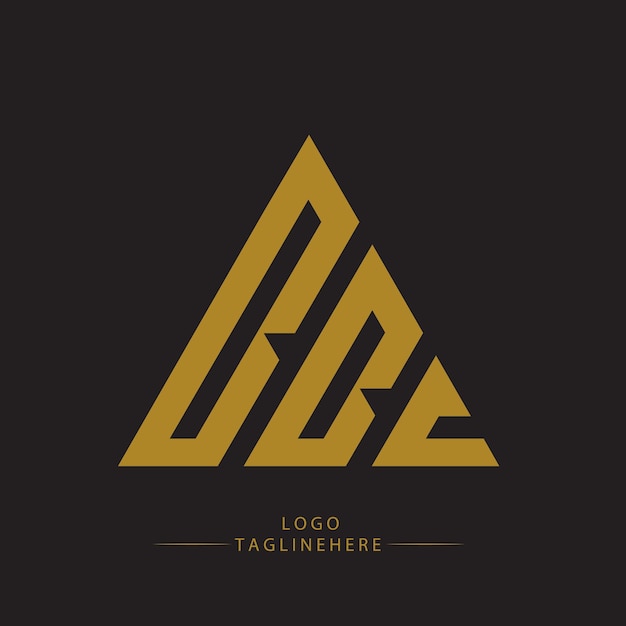 un logotipo de la BBC con una letra de fondo negro