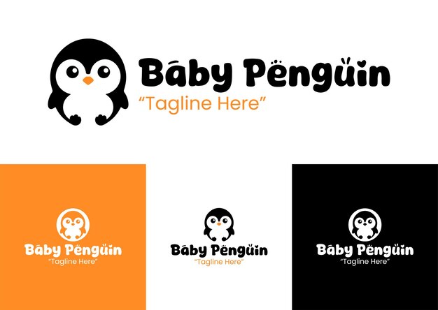 El logotipo del bebé pingüino