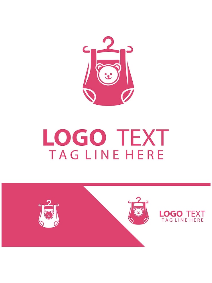 Vector el logotipo del bebé