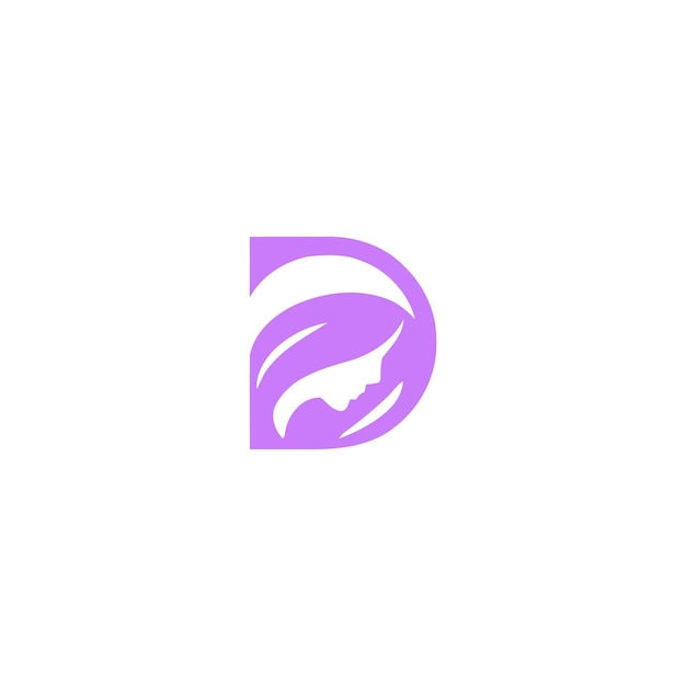 Logotipo de belleza D