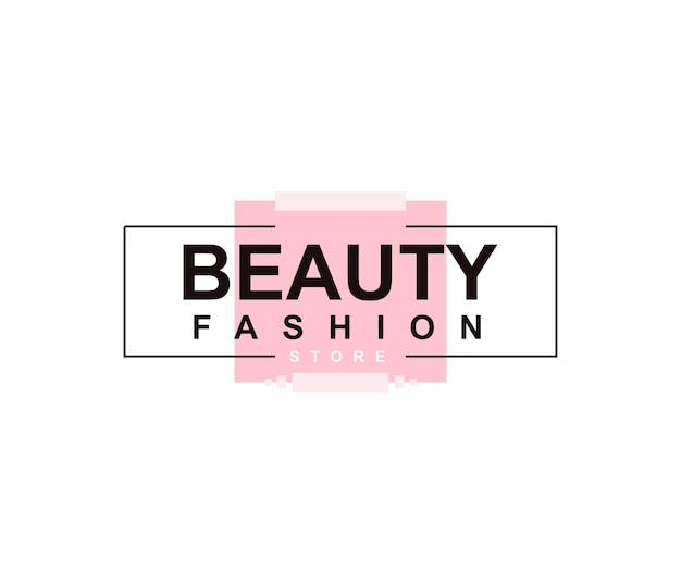 Logotipo de belleza con estilo