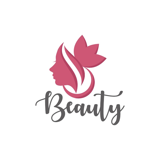 Logotipo de belleza