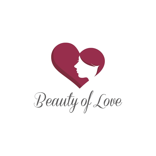 Logotipo de la belleza