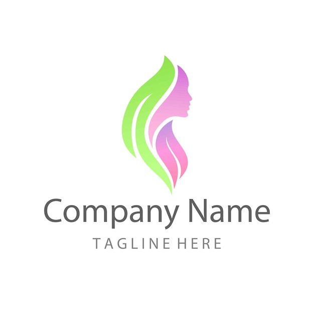 Logotipo de belleza