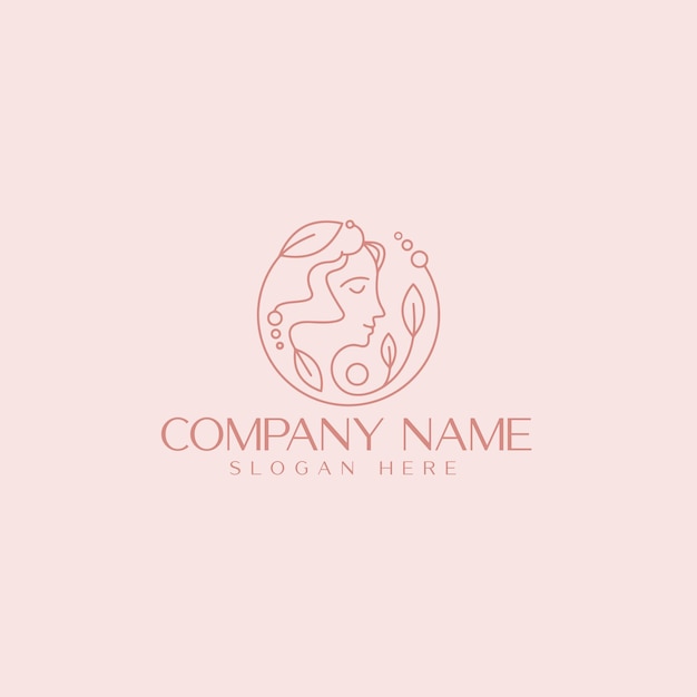 Logotipo de belleza