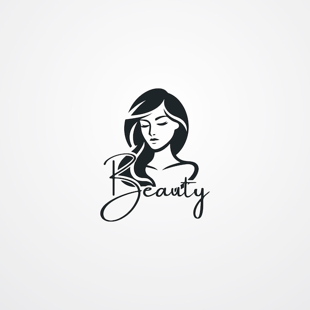 El logotipo de belleza