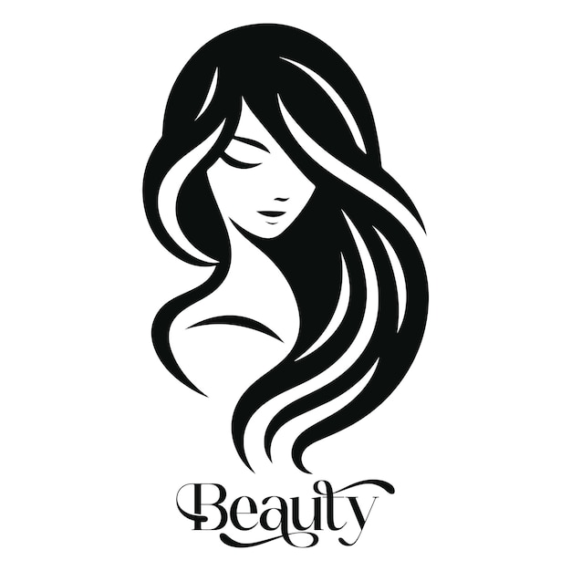 Vector logotipo de belleza