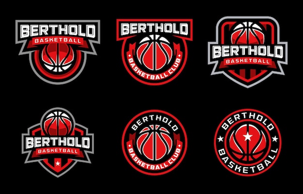 Vector logotipo berthold basketball sport