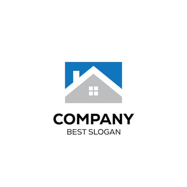Logotipo de bienes raíces logotipo de construcción logotipo de casa logotipo de la casa