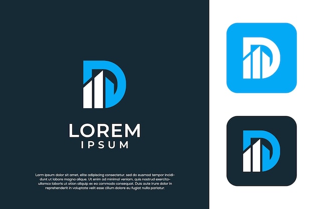 Logotipo De Bienes Raíces Logotipo De Lujo Arquitectura De Construcción Elemento De Plantilla De Diseño De Logotipo De Edificio