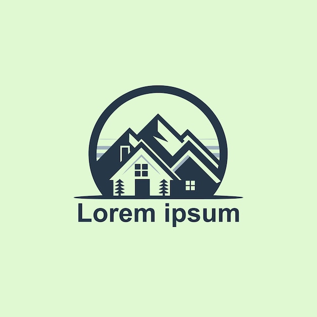 Un logotipo de bienes raíces para su empresa