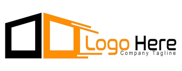 El logotipo de los bienes raíces