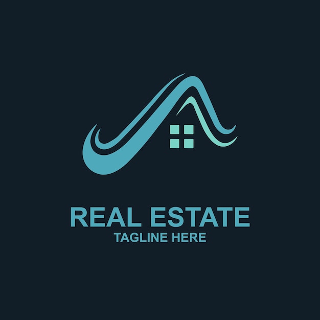 Logotipo de bienes raíces