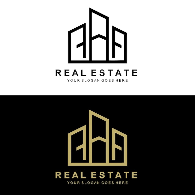 Logotipo de bienes raíces