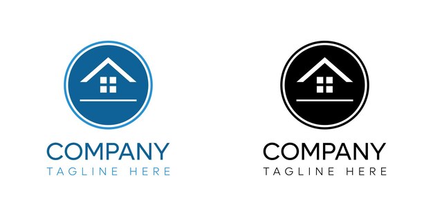 Logotipo de bienes raíces