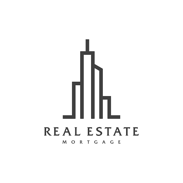 Logotipo de bienes raíces