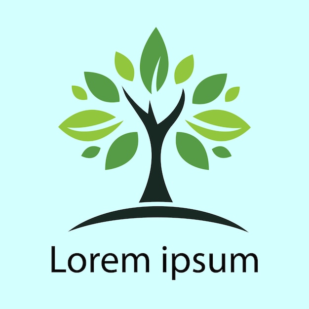 un logotipo de bienestar de yoga