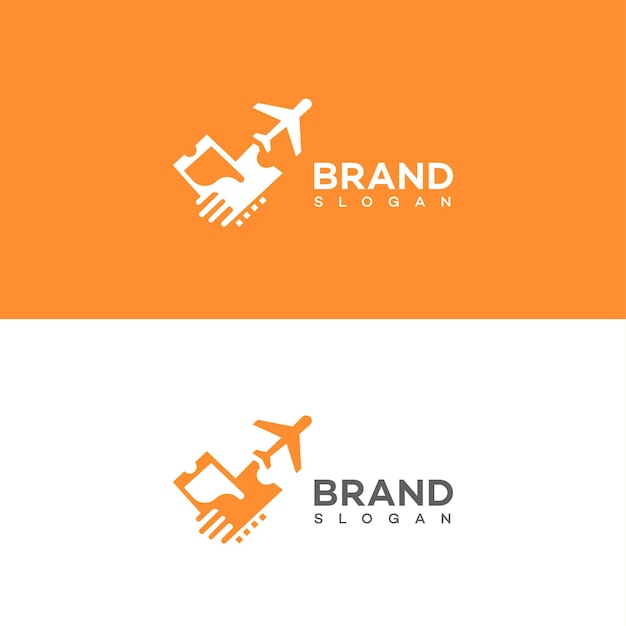 el logotipo del billete aéreo