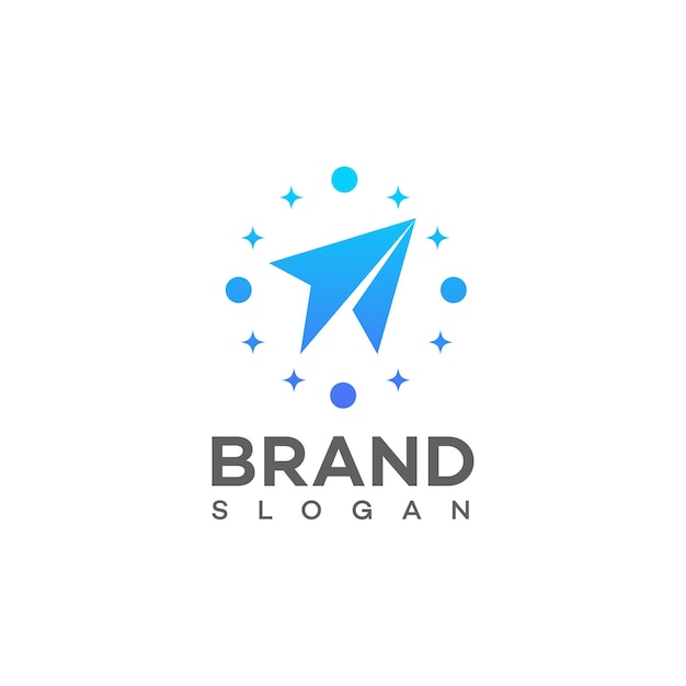 el logotipo del billete aéreo