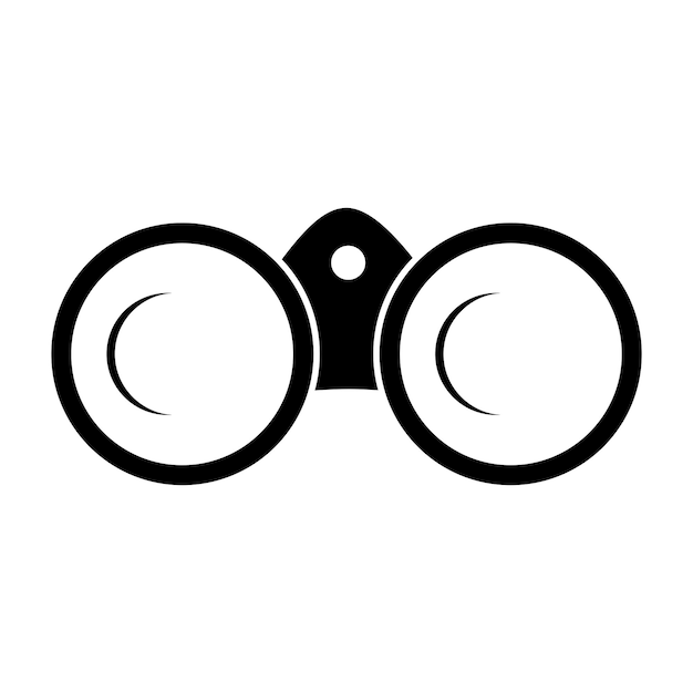 logotipo binocular