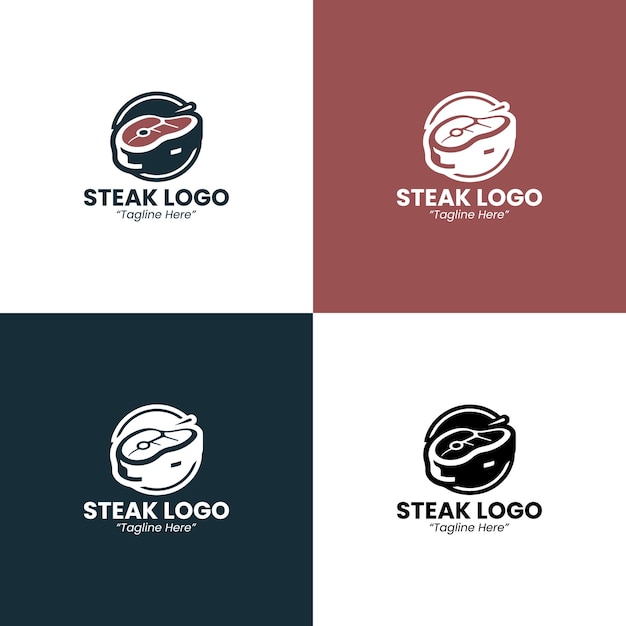 Logotipo de bistec