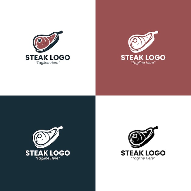 Logotipo de bistec
