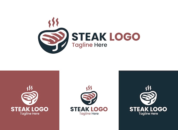 Logotipo de bistec