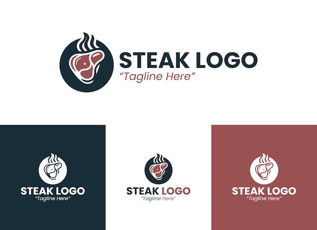 Logotipo de bistec