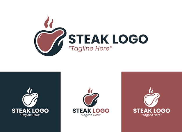 Logotipo de bistec
