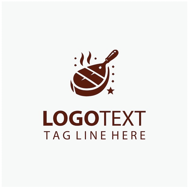 Logotipo de bistec