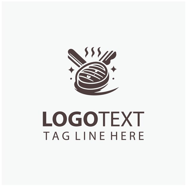 Logotipo de bistec