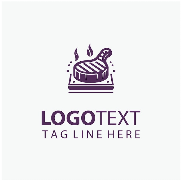 Logotipo de bistec