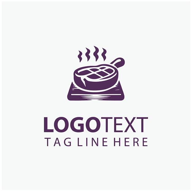 Logotipo de bistec