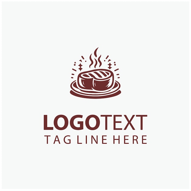 Logotipo de bistec