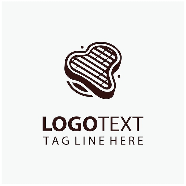 Logotipo de bistec