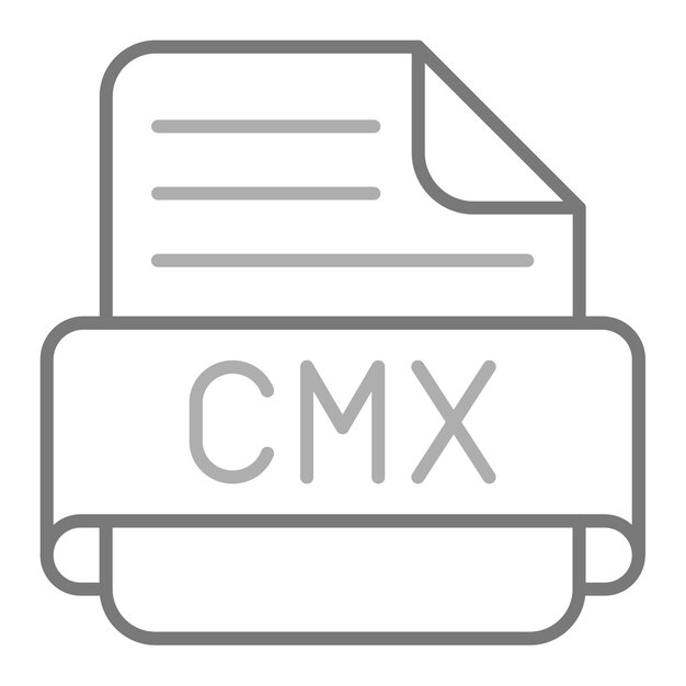 un logotipo blanco y gris con un documento en el medio
