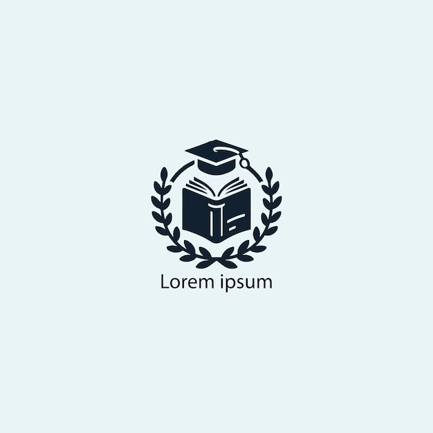 un logotipo blanco con una imagen de un libro llamado LG en él