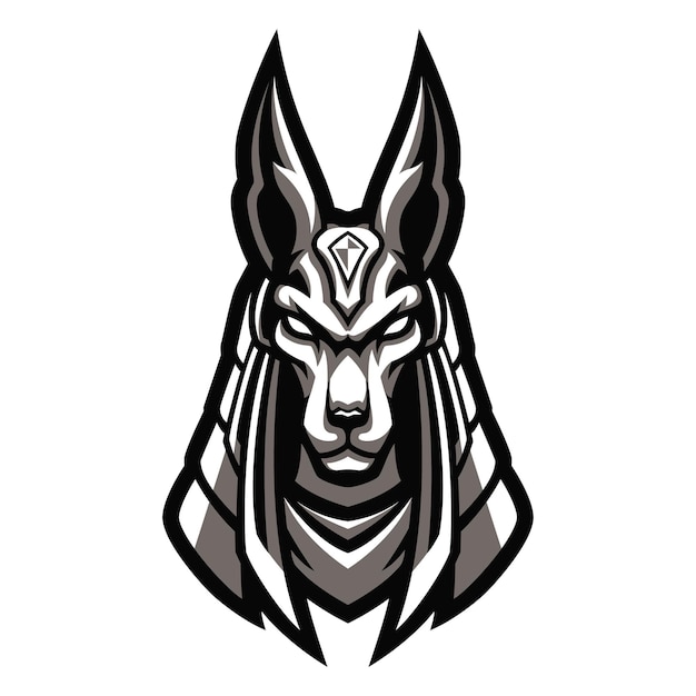 un logotipo blanco y negro de un caballo con un escudo en él