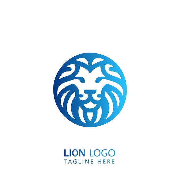 logotipo en blanco y negro de una cabeza de lobo con una cabeza de lupo en la parte superior